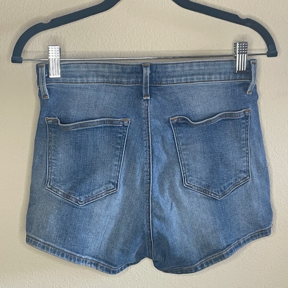EUC Aritzia Sunday Best Jean Shorts Size 6 - Picture 2 of 5